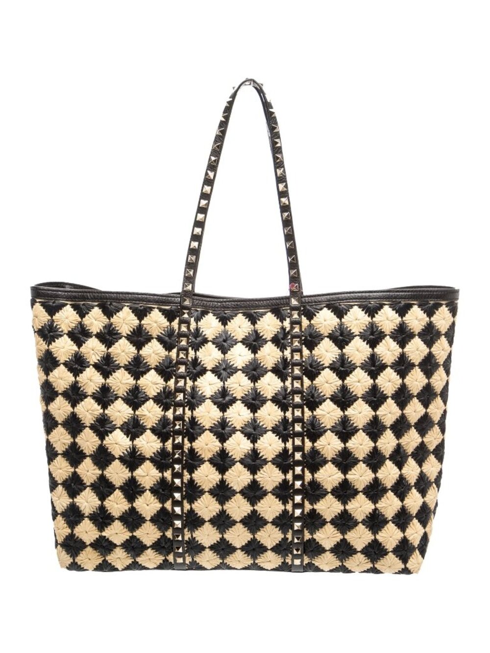 Valentino Tote, Pristine, Raffia